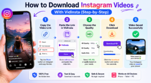 Step by step guide to save vid Instagram videos