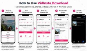 How to use VidInsta Download to save Instagram videos