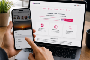 How to use VidInsta Story Download on mobile browser