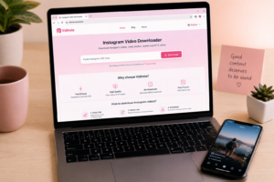 Simple Instagram Reels downloader interface designed for fast HD downloads