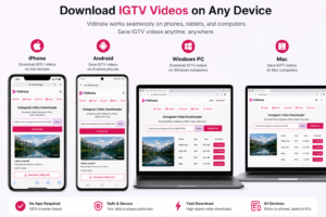 Download IGTV videos on phones and computers