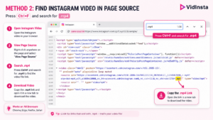 Instagram video downloader online tool in browser
